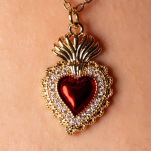 Small Golden Burning Heart