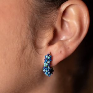 Arracadas Deep Blues