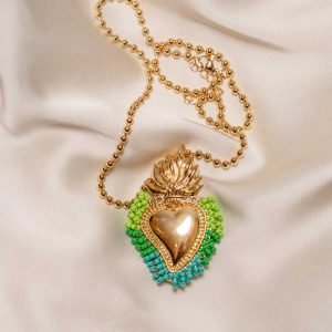 Greens Golden Burning Heart